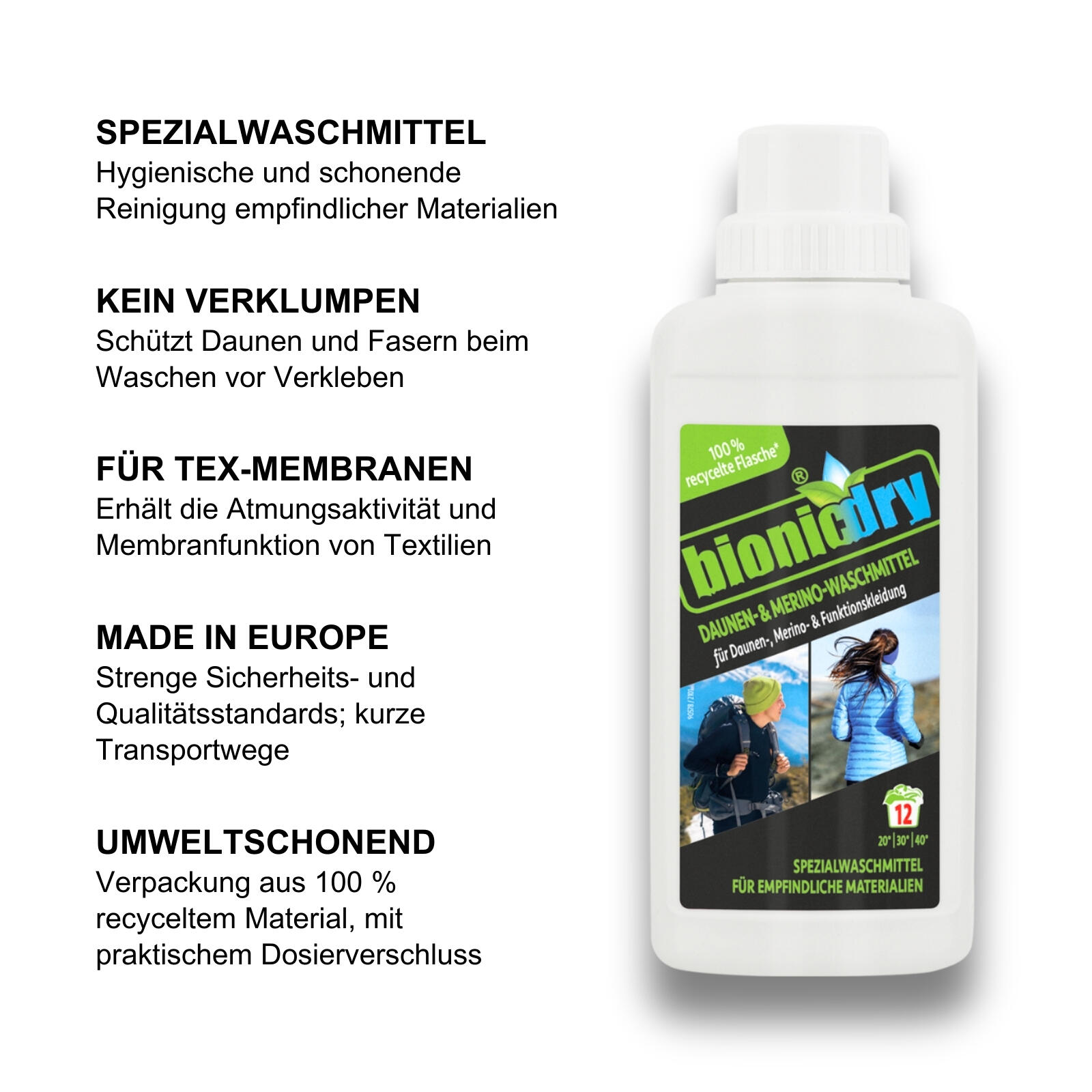 bionicdry® Daunen- & Merino-Waschmittel 4/6