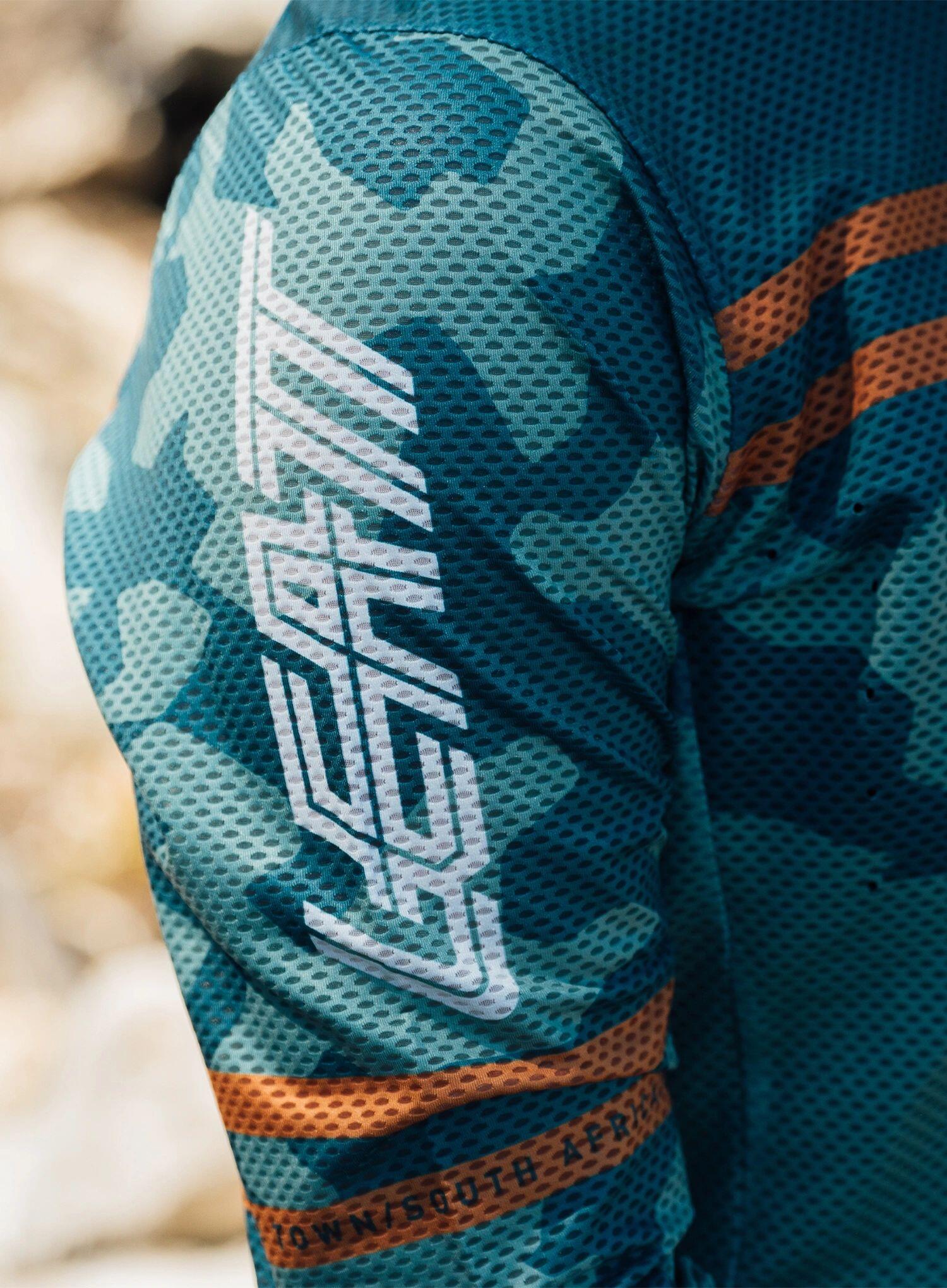 MTB-shirt Gravity 4.0  elastisch en comfortabel Blauw Dames 7/7