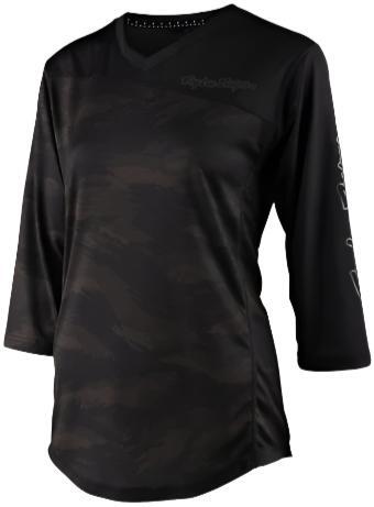 TROY LEE DESIGNS Womens MISCHIEF 3/4 JERSEY BRUSHED - CAMO ARMY