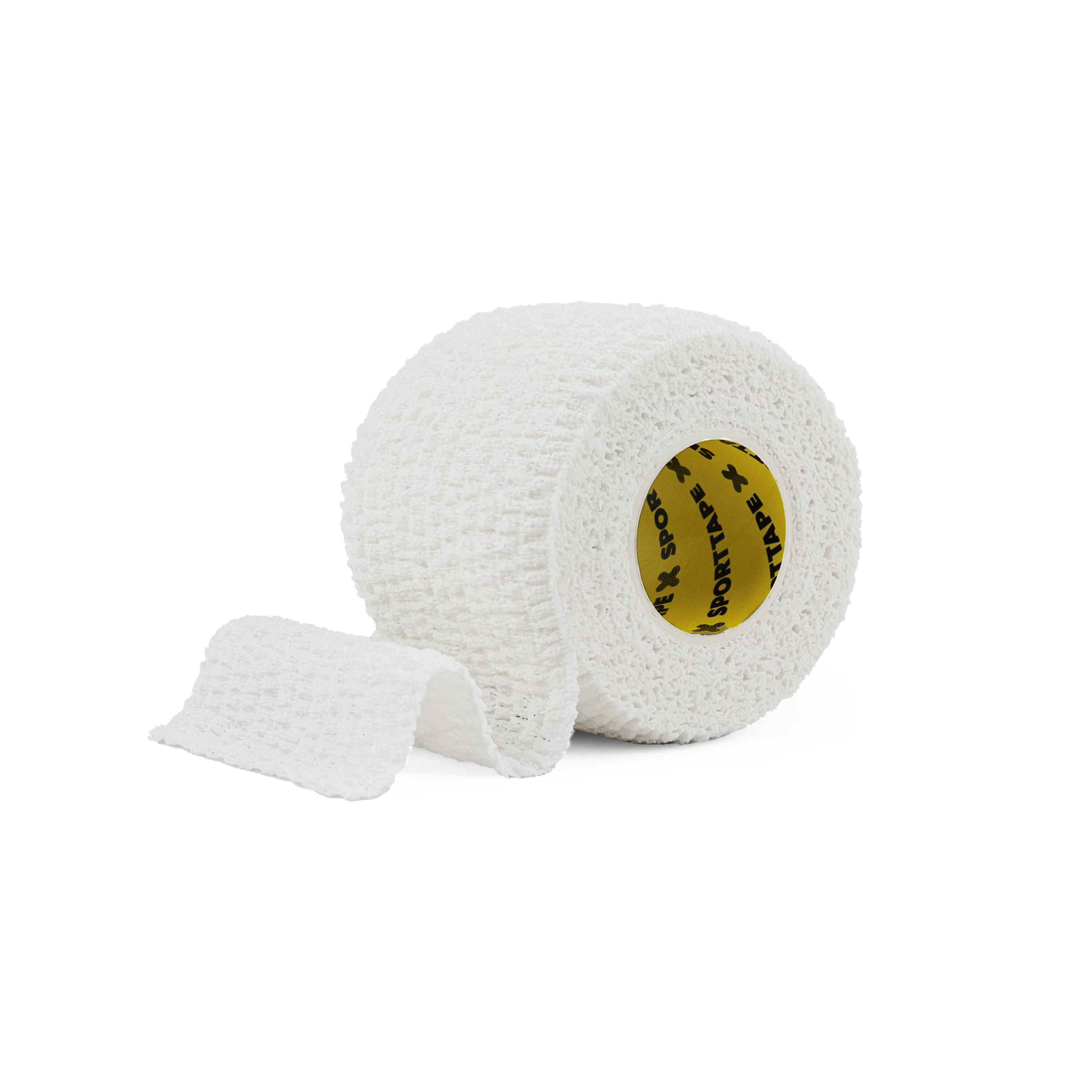 SPORTTAPE TEAR EAB 5CM X 4.5M - WHITE - TEARABLE ELASTIC ADHESIVE BANDAGE STRAPPING TAPE