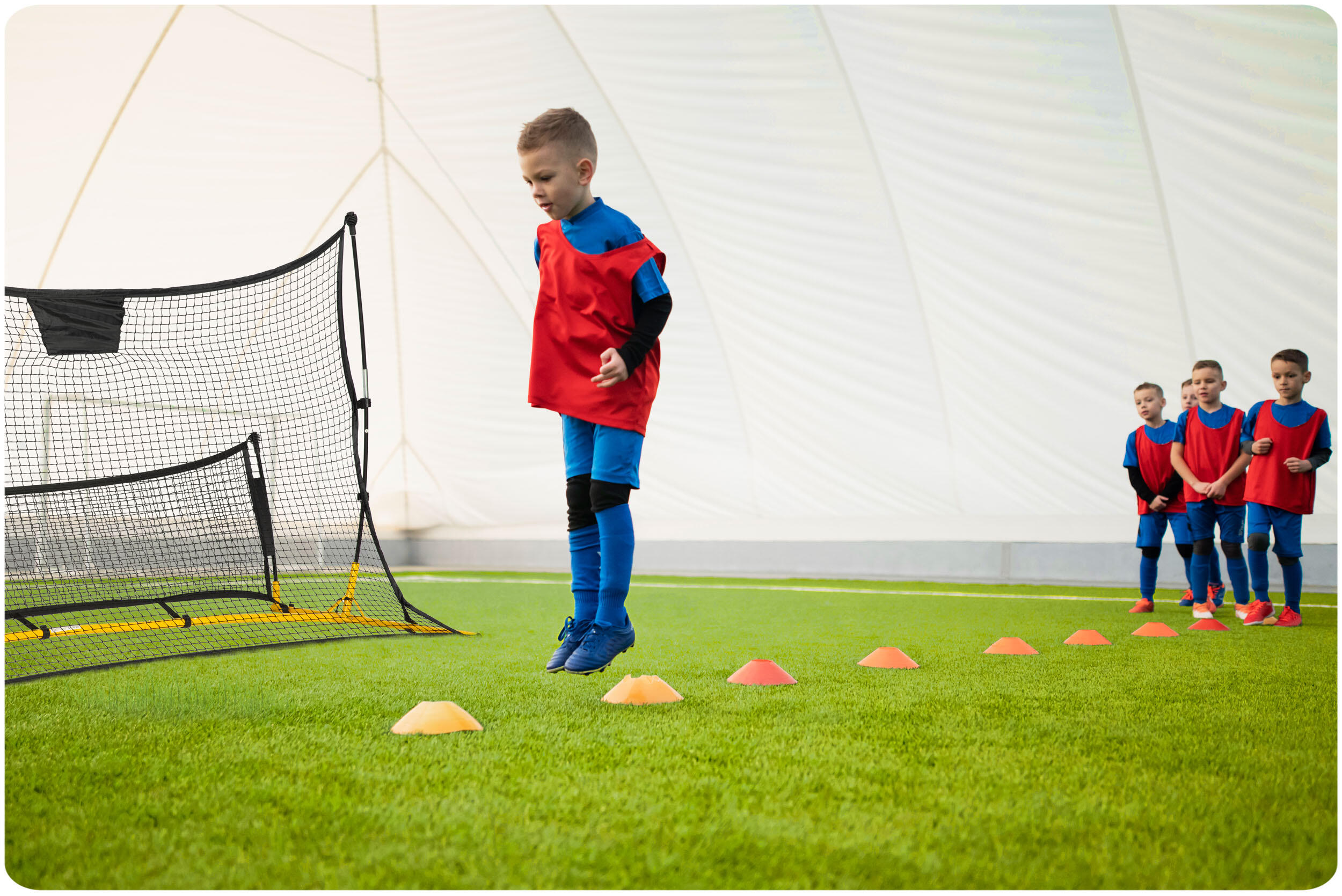 Bramka treningowa rebounder Neo-Sport NS-493 210 x 120 x 35 cm 3/7