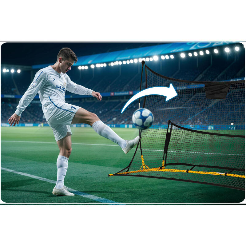 Bramka treningowa rebounder Neo-Sport NS-493 210 x 120 x 35 cm