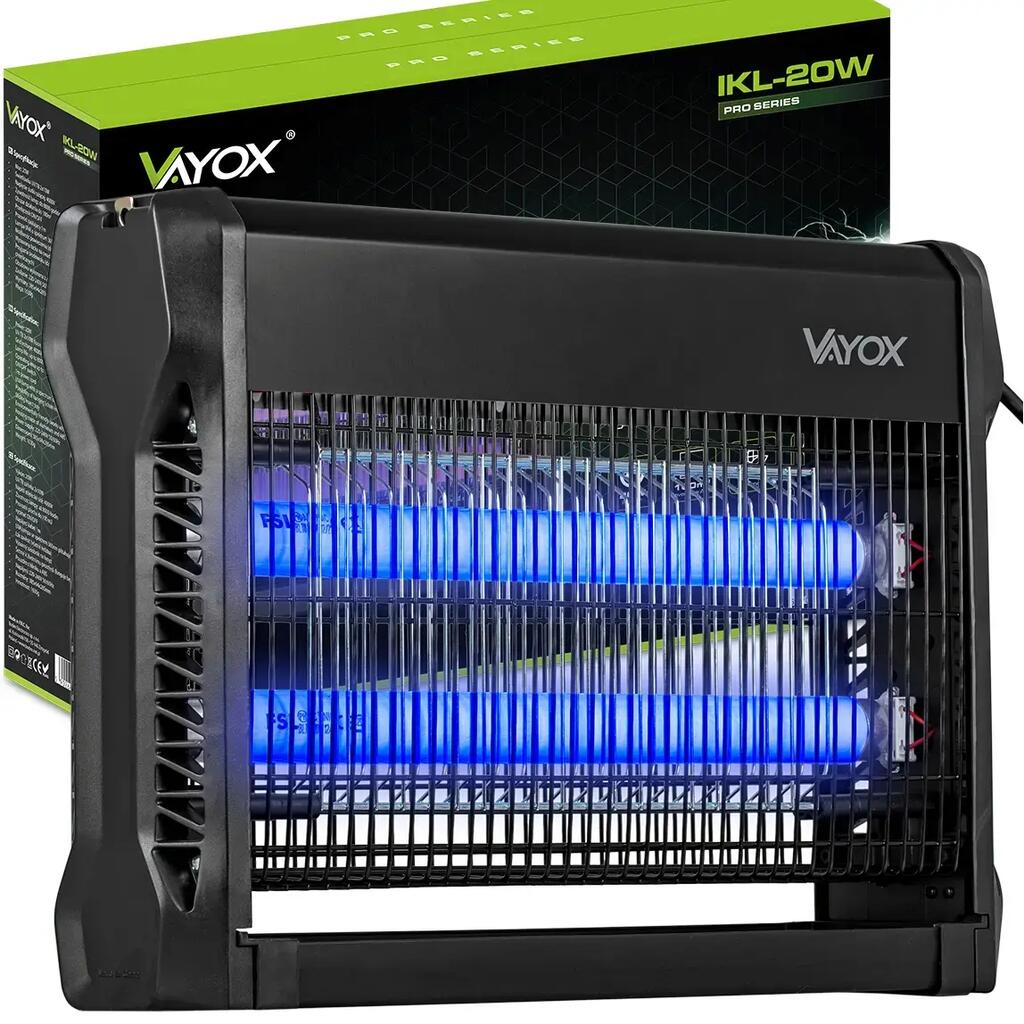 Лампа инсектицидна за комари мухи VAYOX IKL-20W 260m2