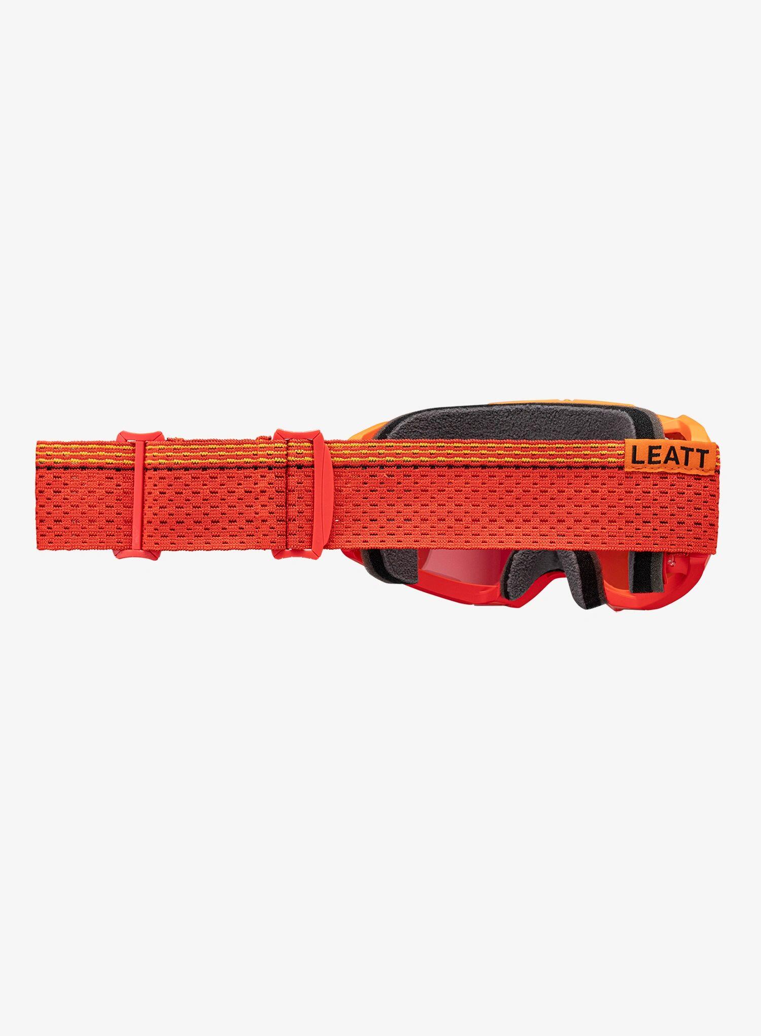 Gogle rowerowe Leatt Goggle Velocity 4.0 MTB X-Flow Iriz - red 3/3