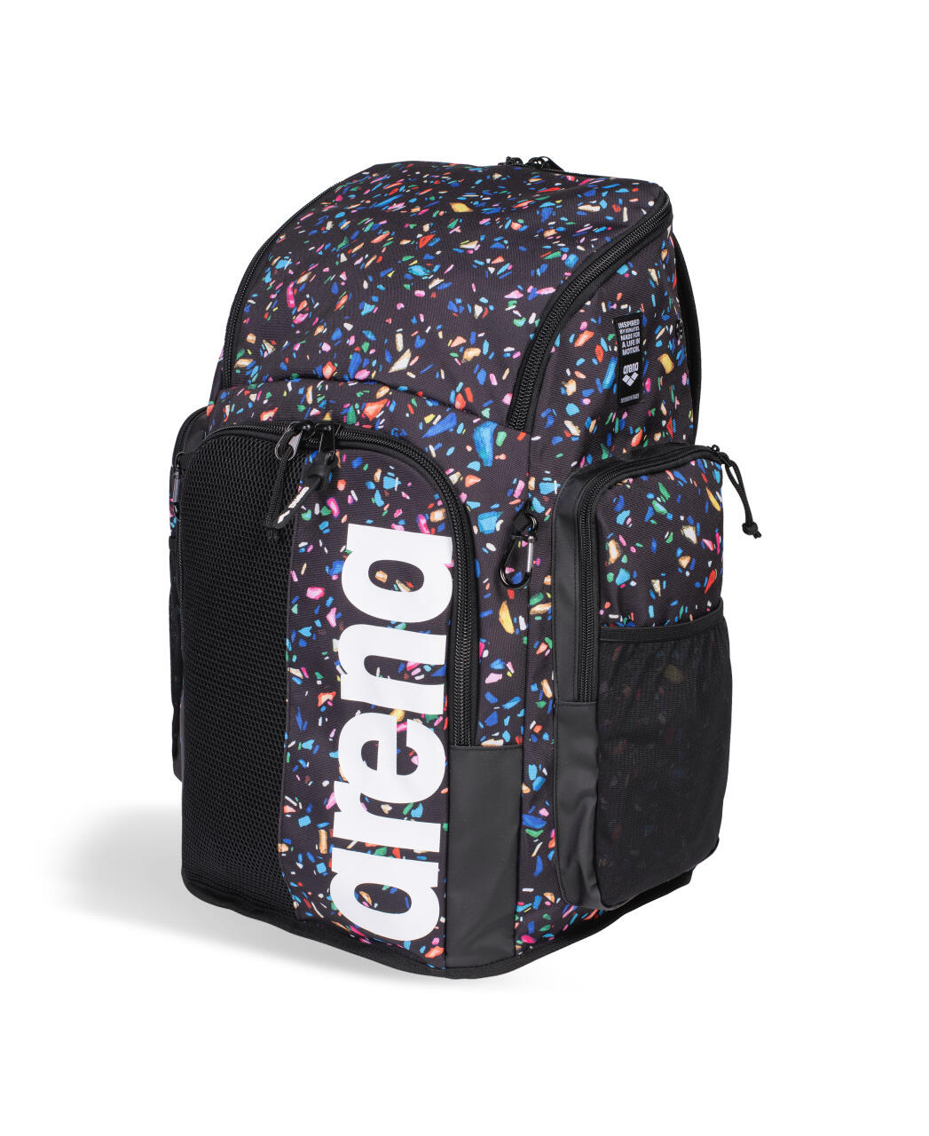 ARENA Arena Rucksack Spiky III 45 Allover Confetti Schwarz