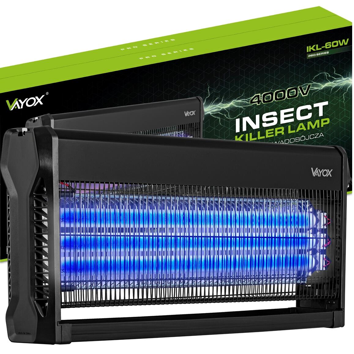 VAYOX IKL-60W insecticidelamp voor muggen en vliegen 420m2 1/7