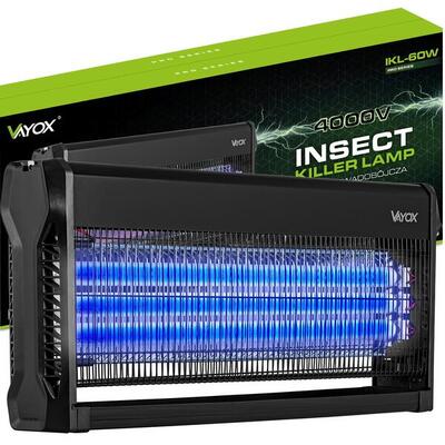 UV-Insektenlampe für Mücken und Fliegen VAYOX IKL-60W, 420m²