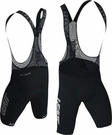 Cuissard à bretelles VTT Endurance 6.0 léger et élastique Noir Femme