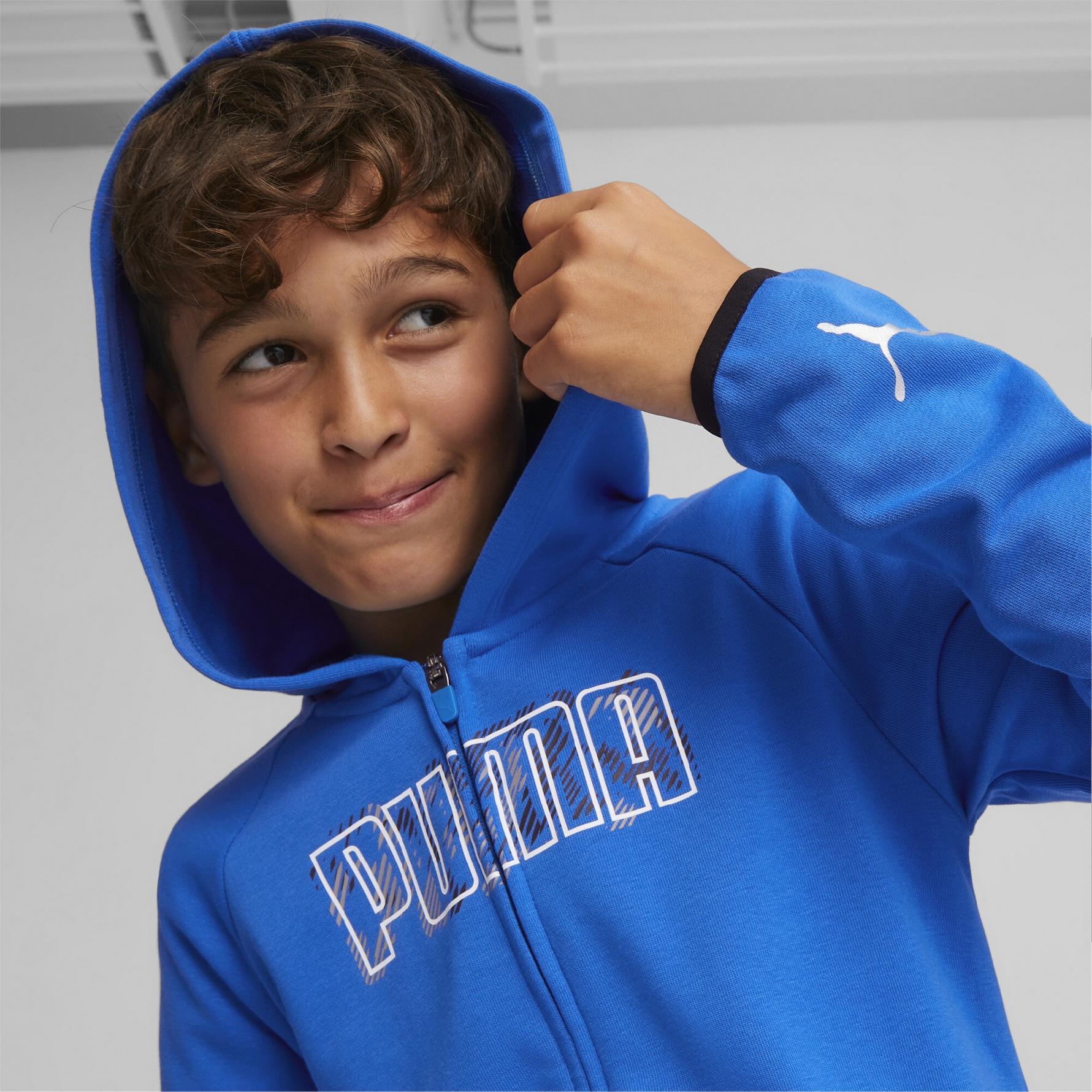 FELPA PUMA ACTIV SPORT RAGAZZO Royal blue 4/5