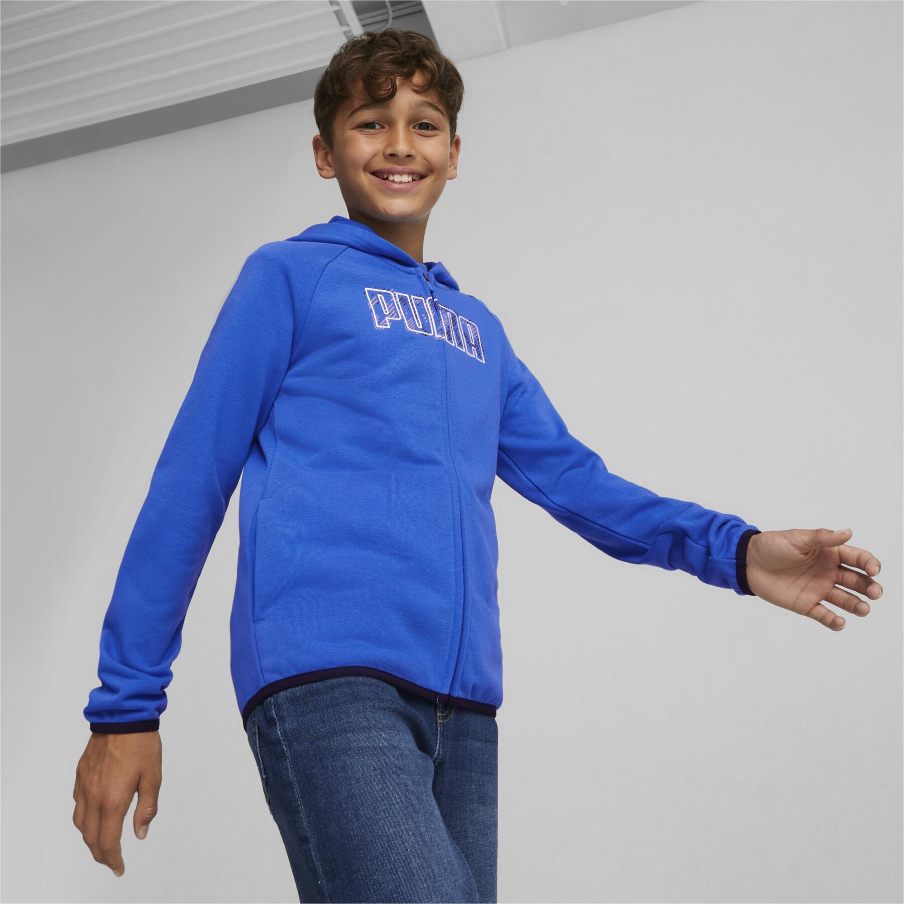 FELPA PUMA ACTIV SPORT RAGAZZO Royal blue 3/5