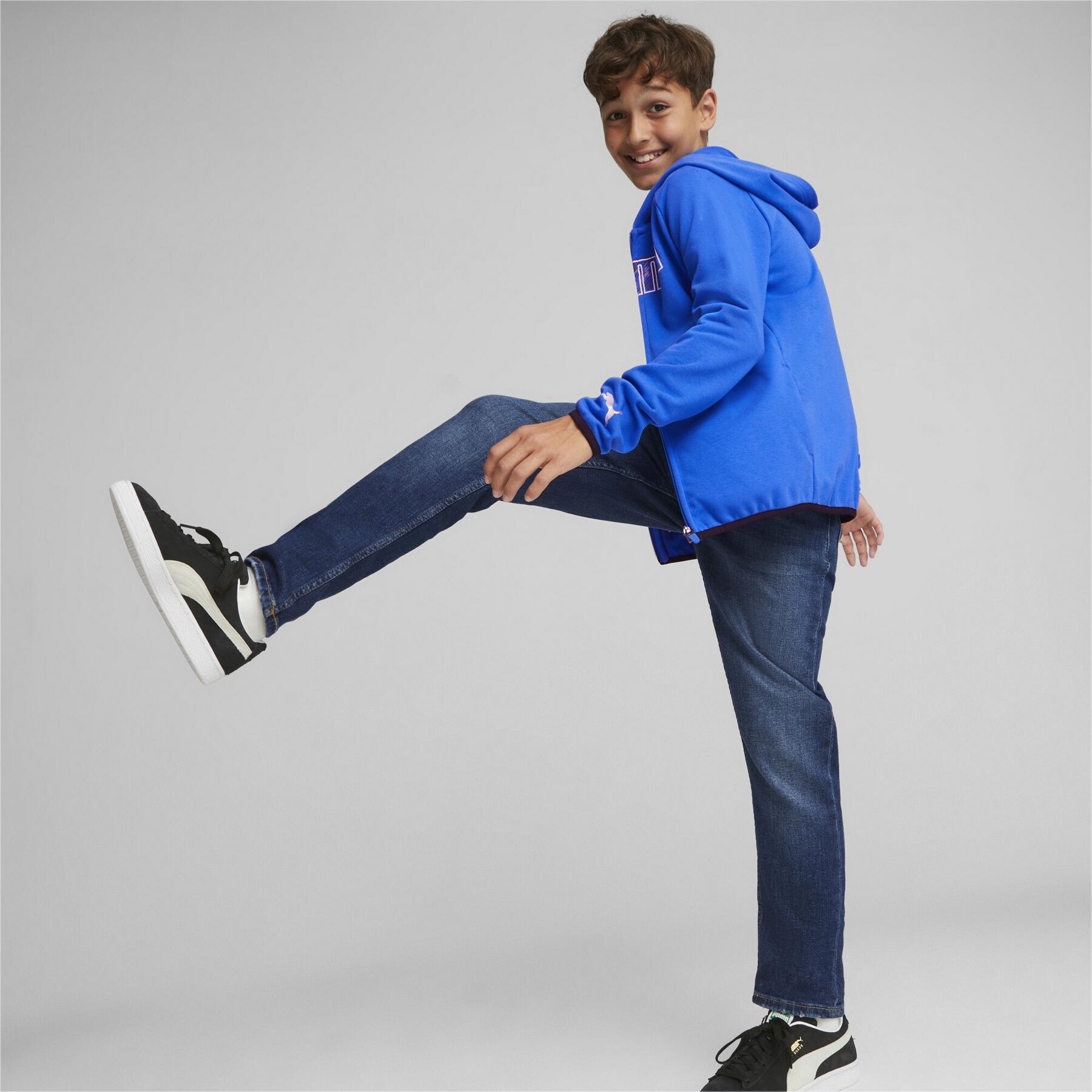FELPA PUMA ACTIV SPORT RAGAZZO Royal blue 5/5