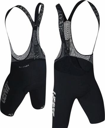 Cuissard à bretelles VTT Endurance 6.0 léger et élastique Noir Homme
