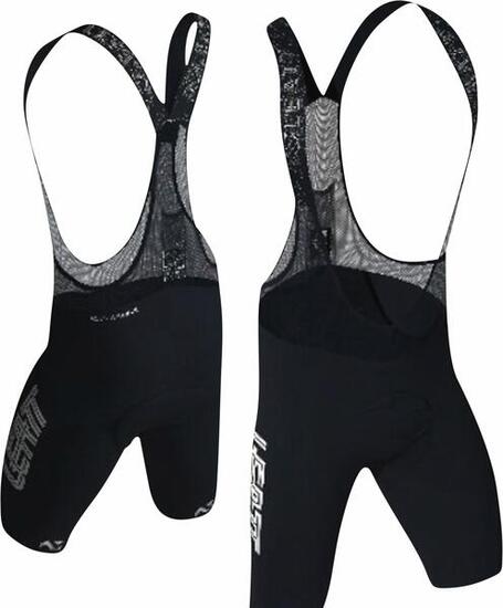 Cuissard à bretelles VTT Endurance 6.0 léger et élastique Noir Homme