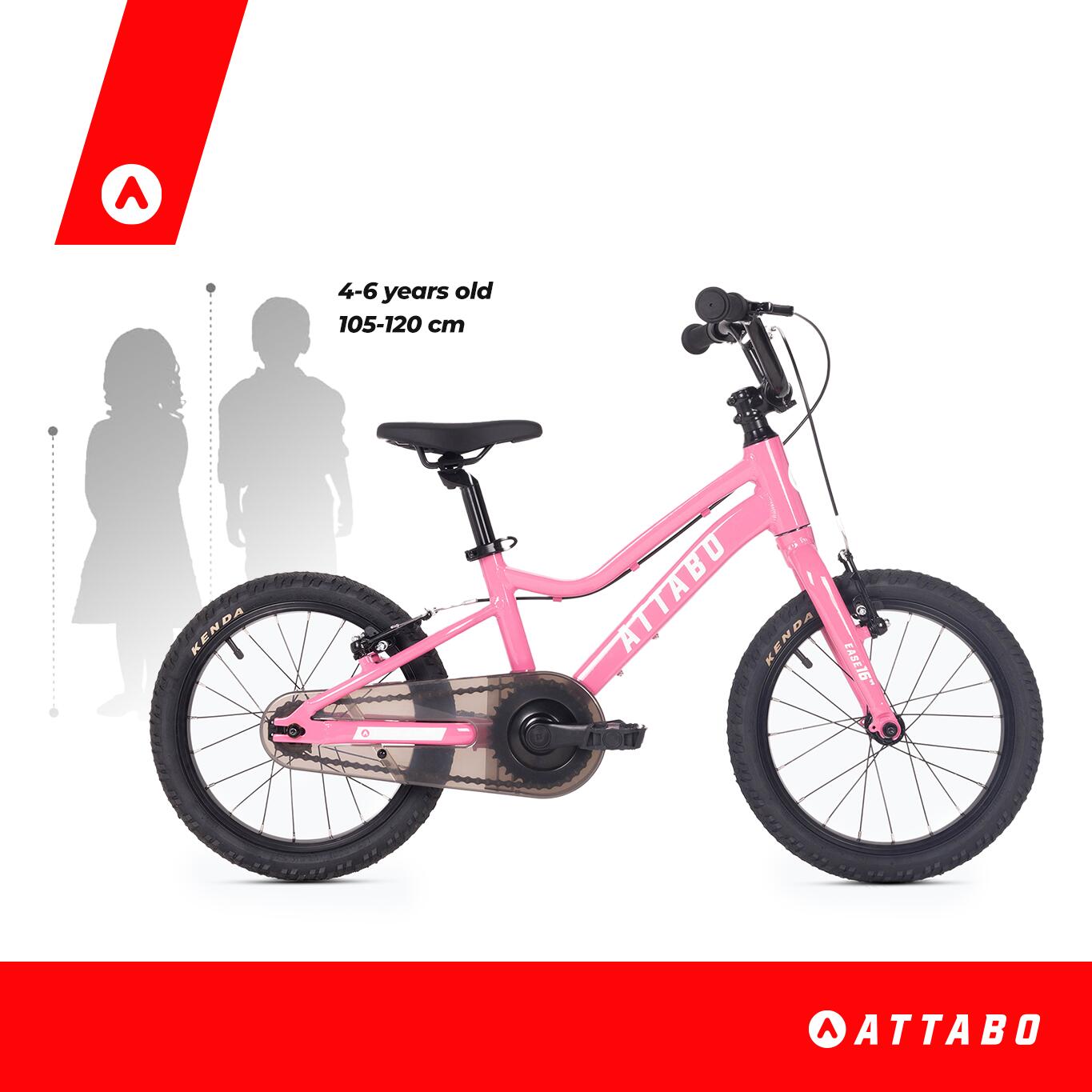 ATTABO EASE 16" kinderfiets 2/7