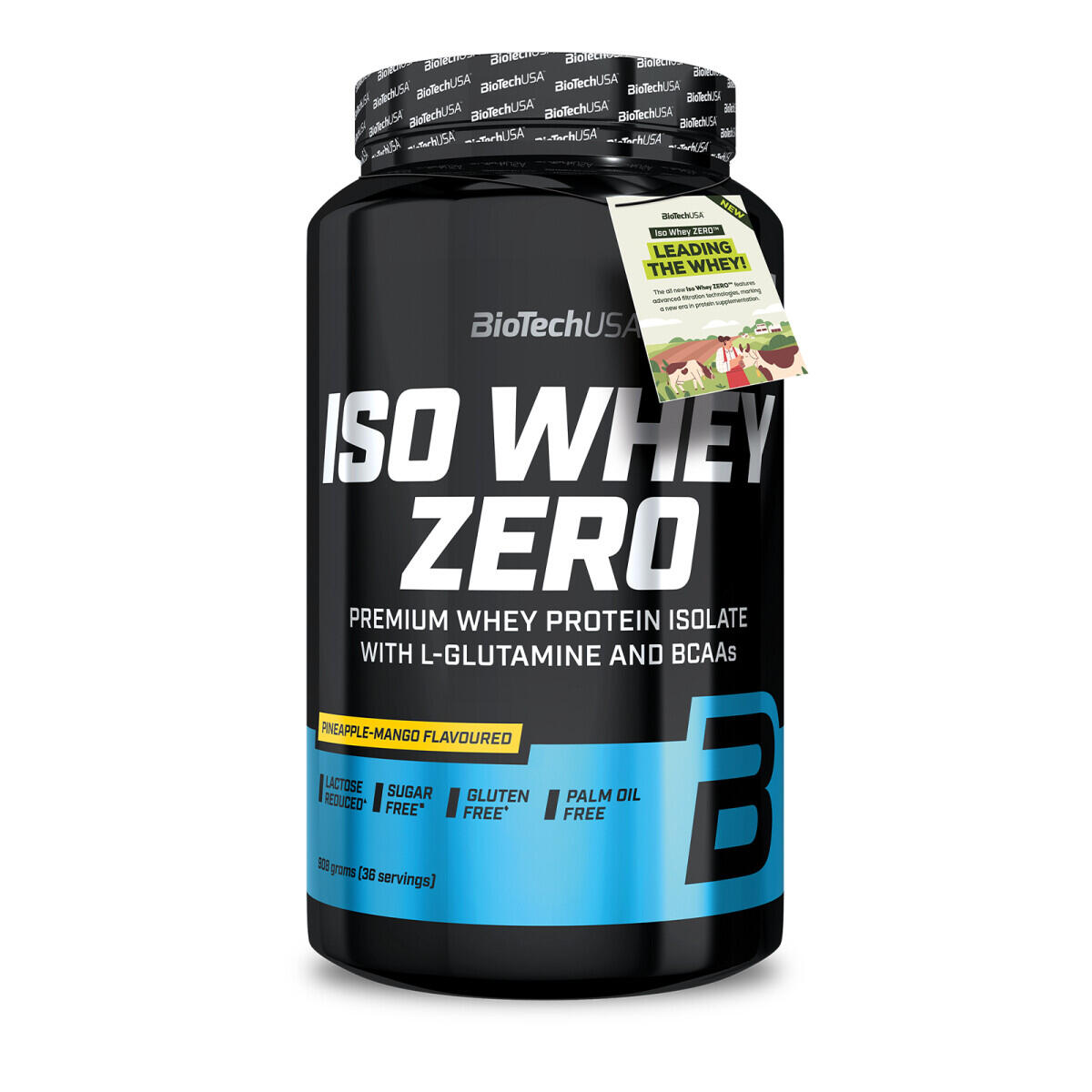 BIOTECH ISO WHEY ZERO 908 g - PINEAPPLE-MANGO