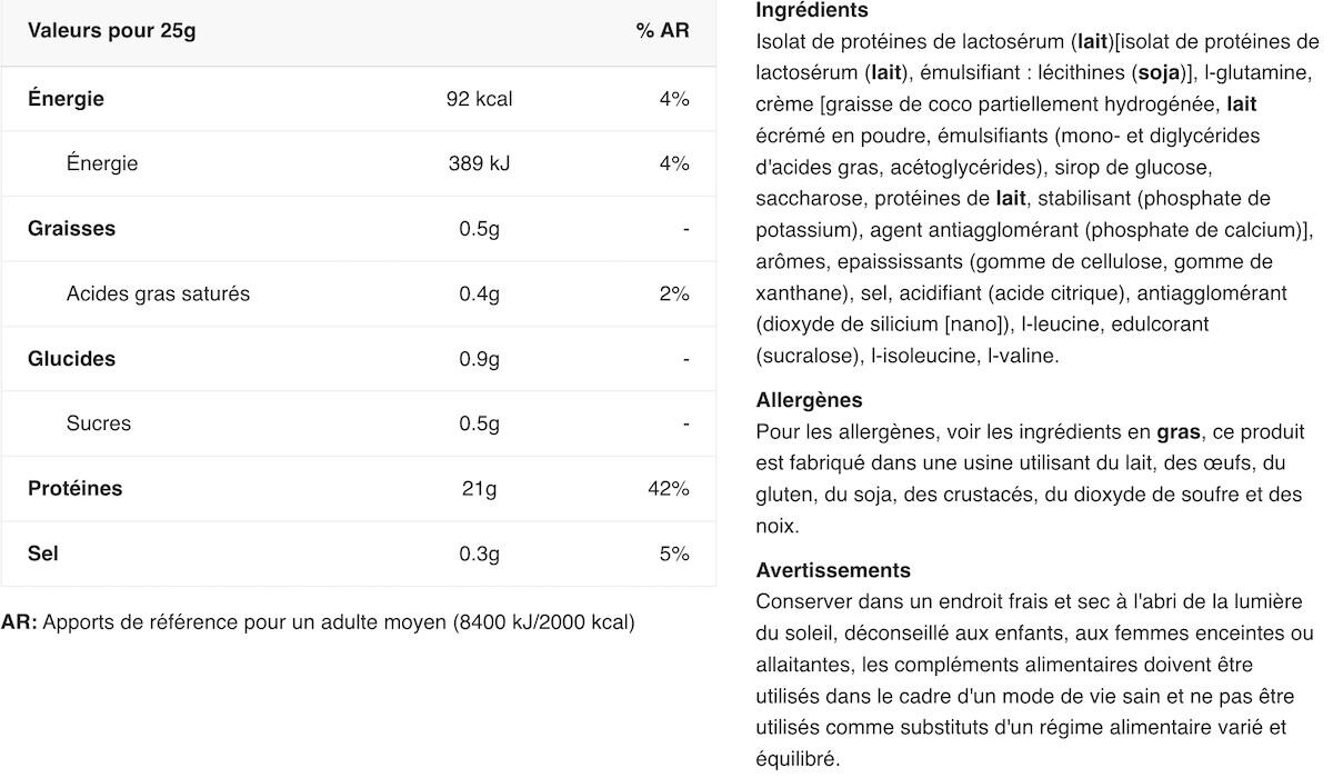 ISO WHEY ZERO (908g) 2/5