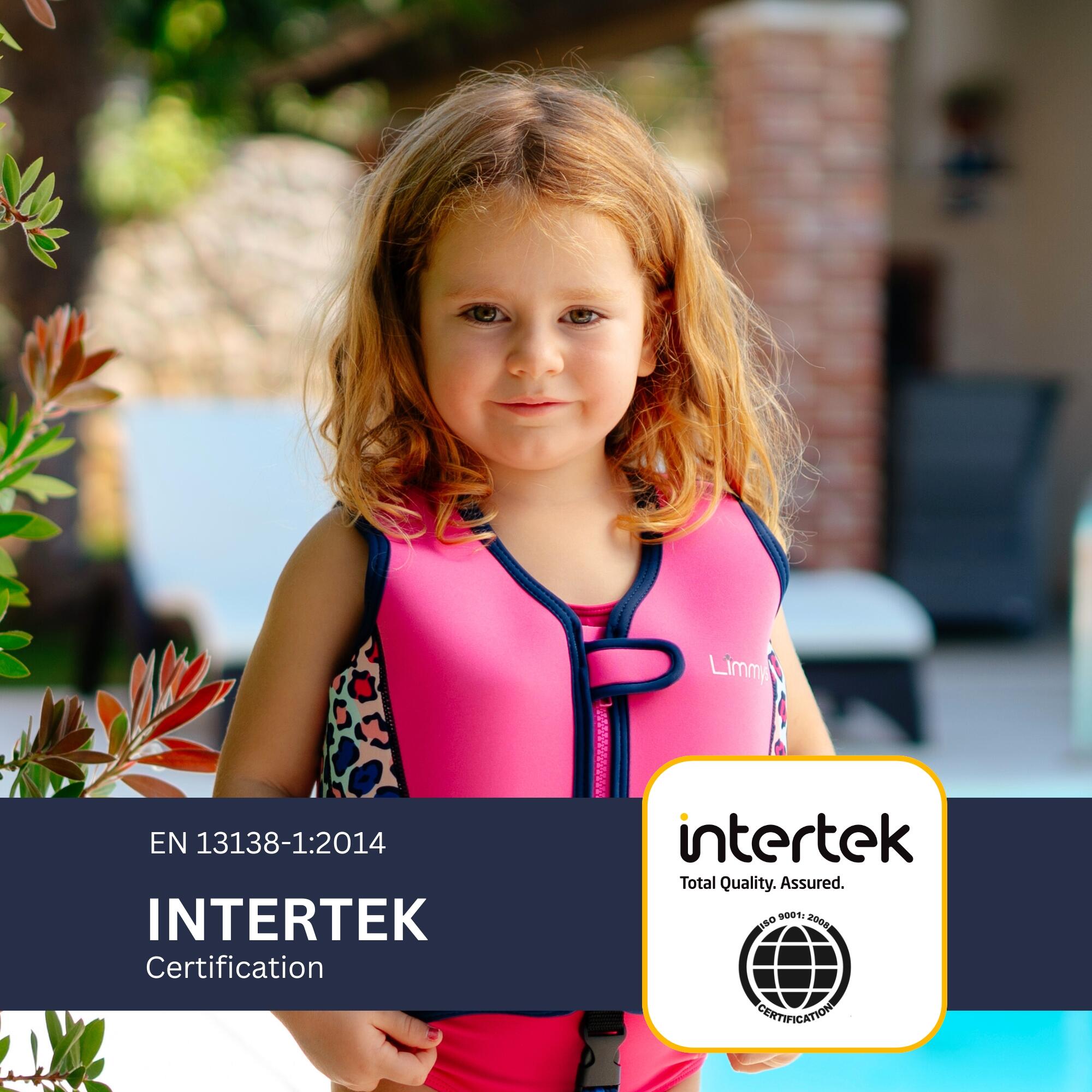 Limmys Premium neopreen zwemvest  kinderen - trekkoord tas inbegrepen 5/8