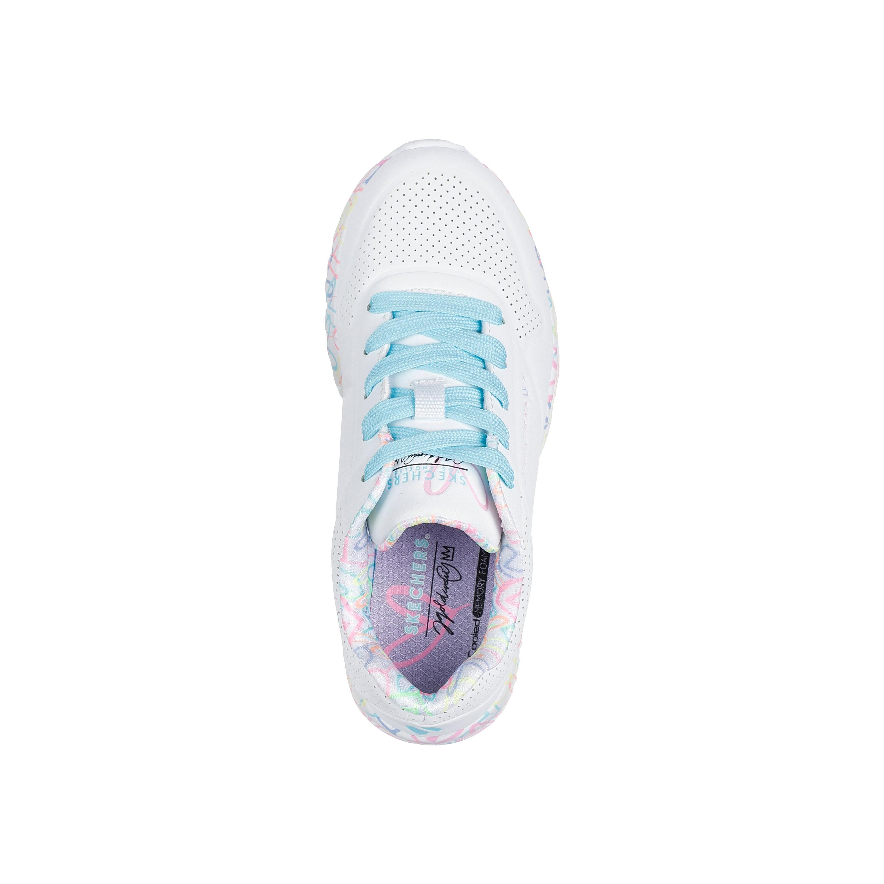 Basket Basse à Lacets Skechers Juniors Uno Lite-Lovely Luv - Enfant 5/5