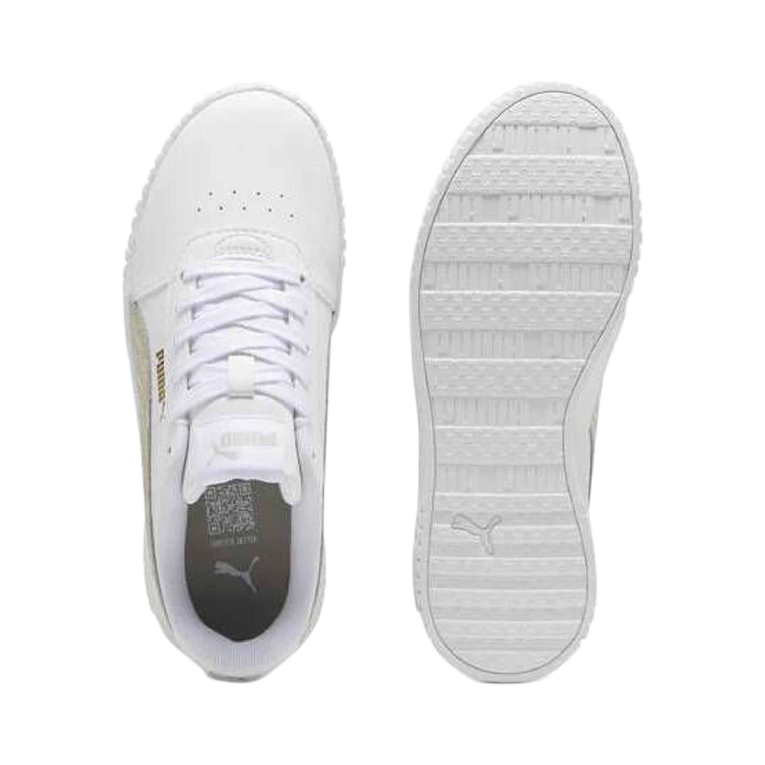 Basket Enfant à Lacets Junior Puma Carina 2.0 Zebra Jr 4/7