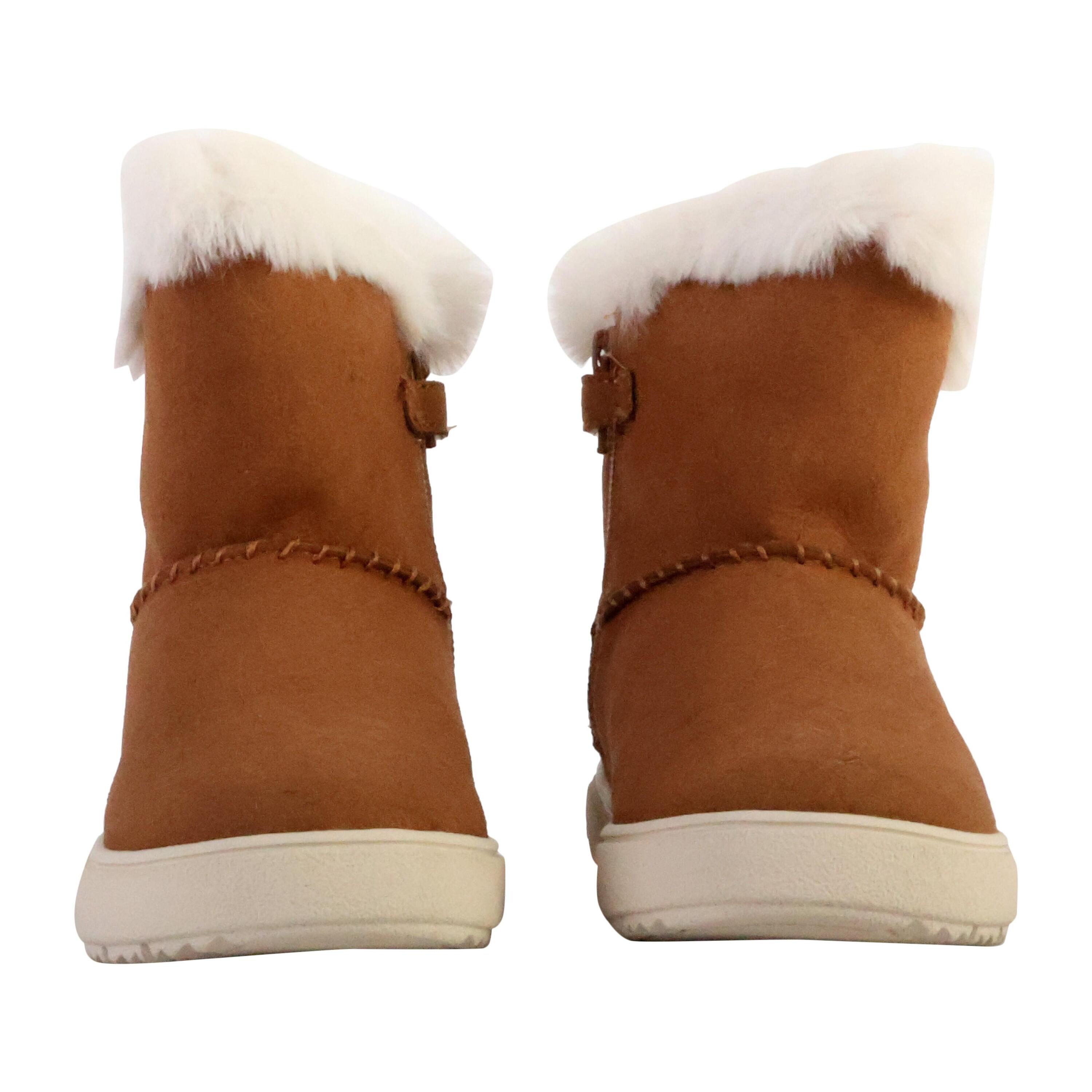 Botas Geox Modelo J Theleven G.. Cor Castanho 5/5