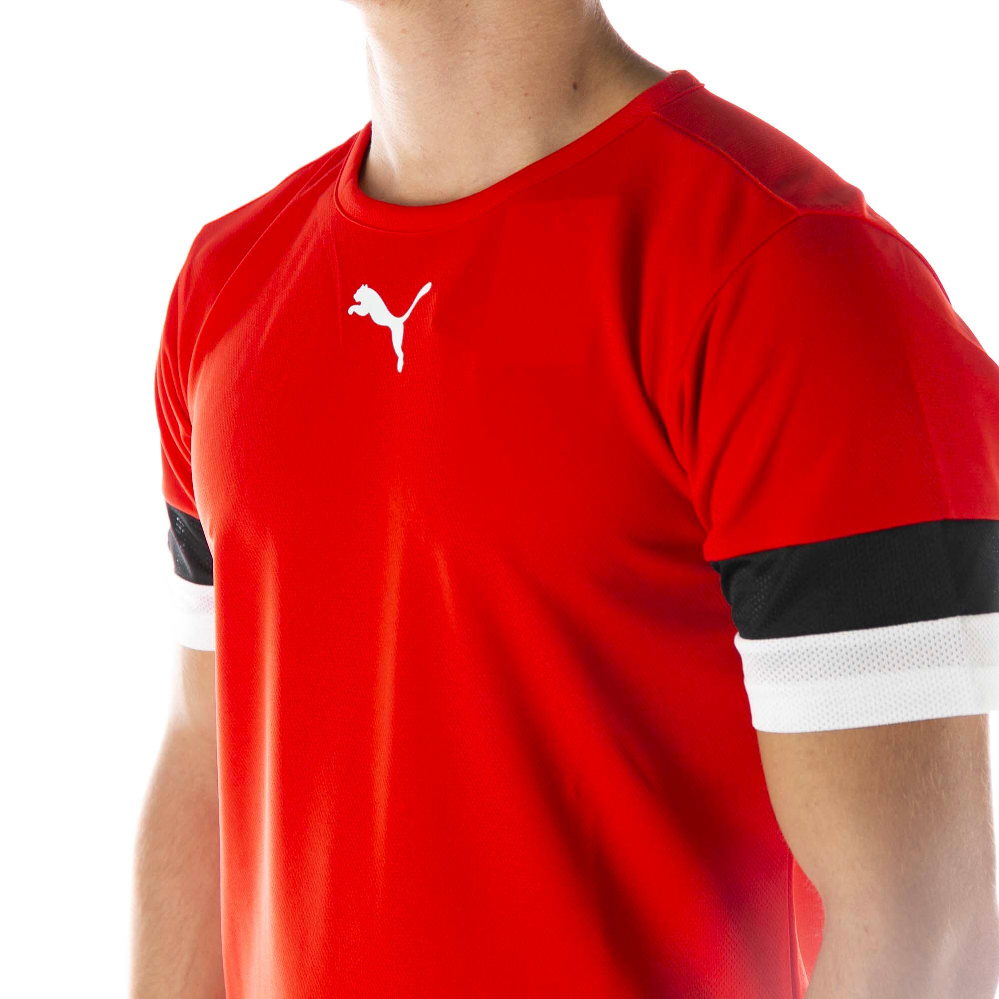 Camiseta Puma Teamrise Vermelha Adulto 4/5