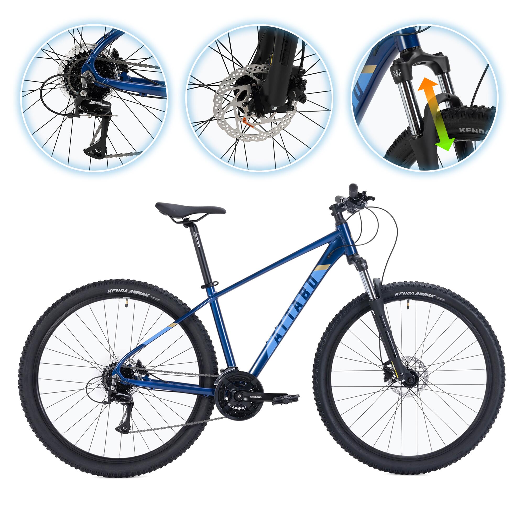 ATTABO Bicicleta de montanha masculina ATTABO ALPE 3.0