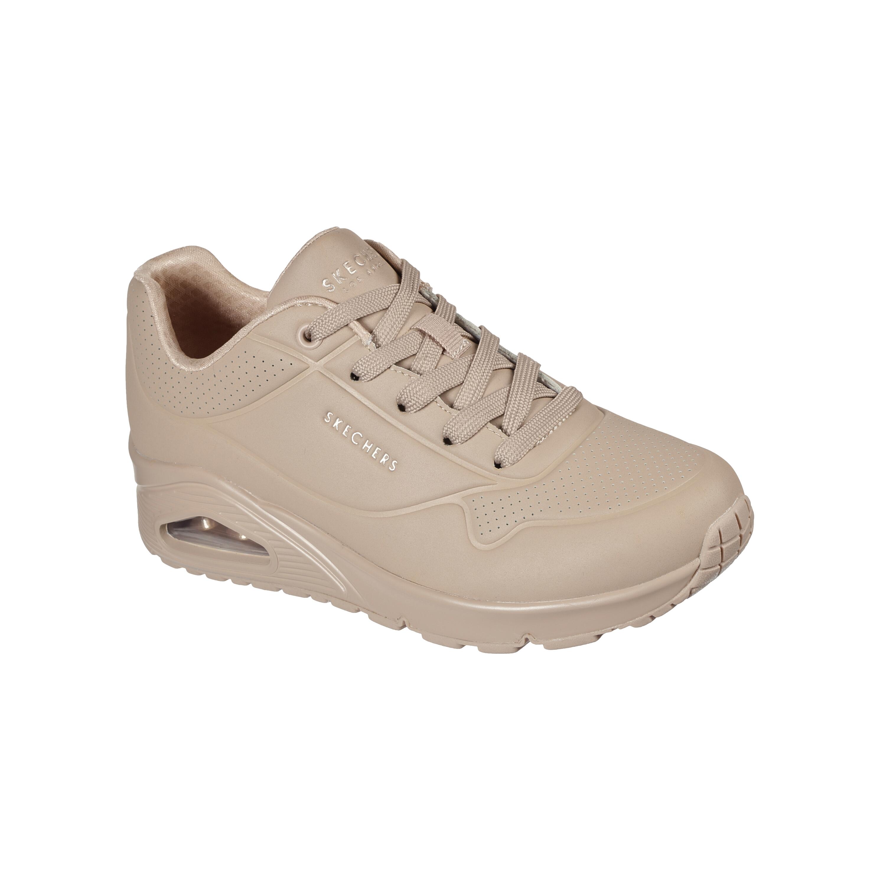 BUTY damskie SKECHERS UNO beżowe 5/7