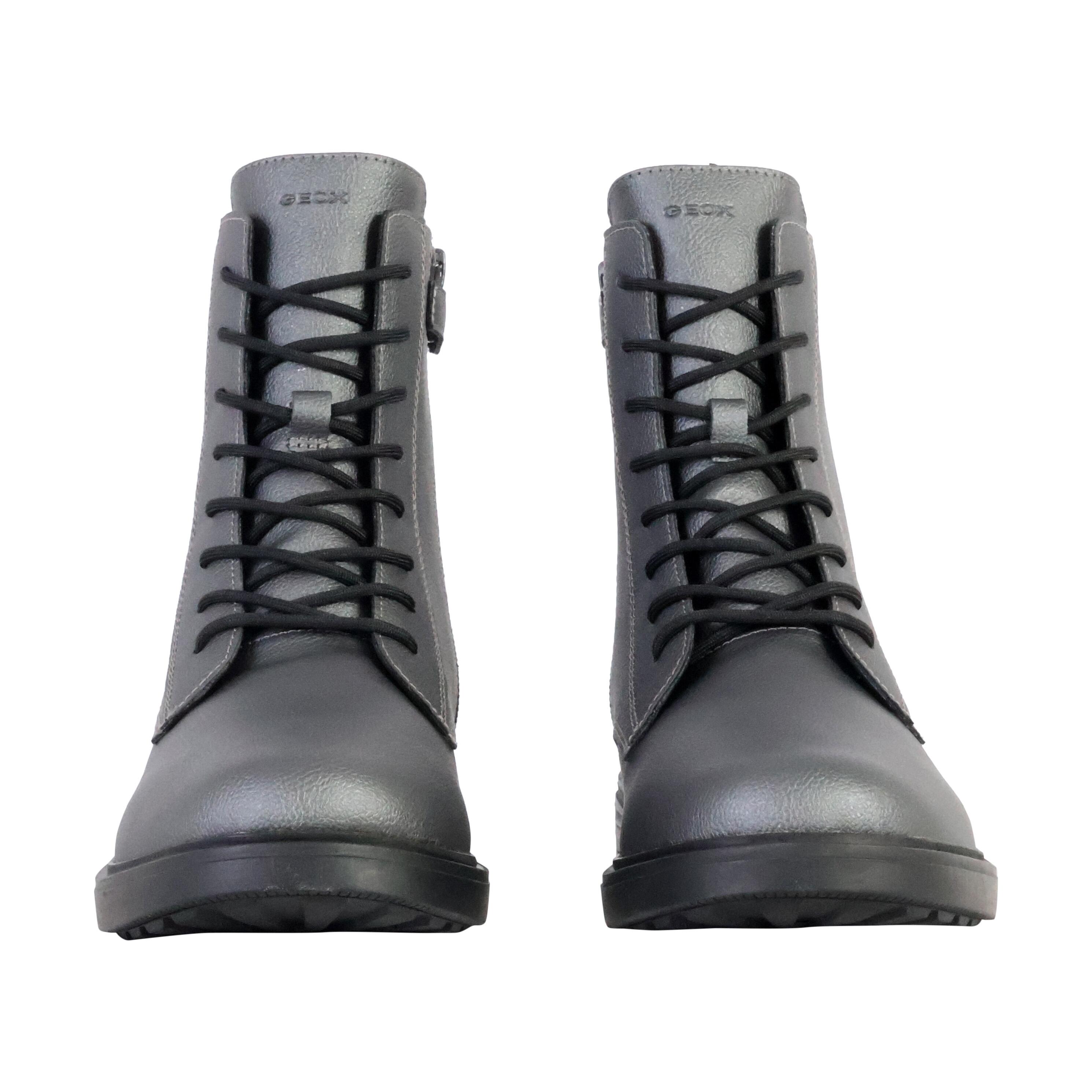 Bottine à Lacets Geox Junior Eclair Synt.Lea - Enfant 5/5