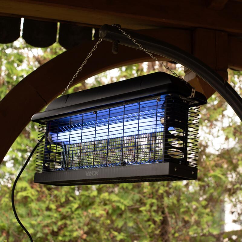 Lampă UV capcană pentru insecte VAYOX IKL-300 PRO 30W pentru ţânţari muşte 180m2