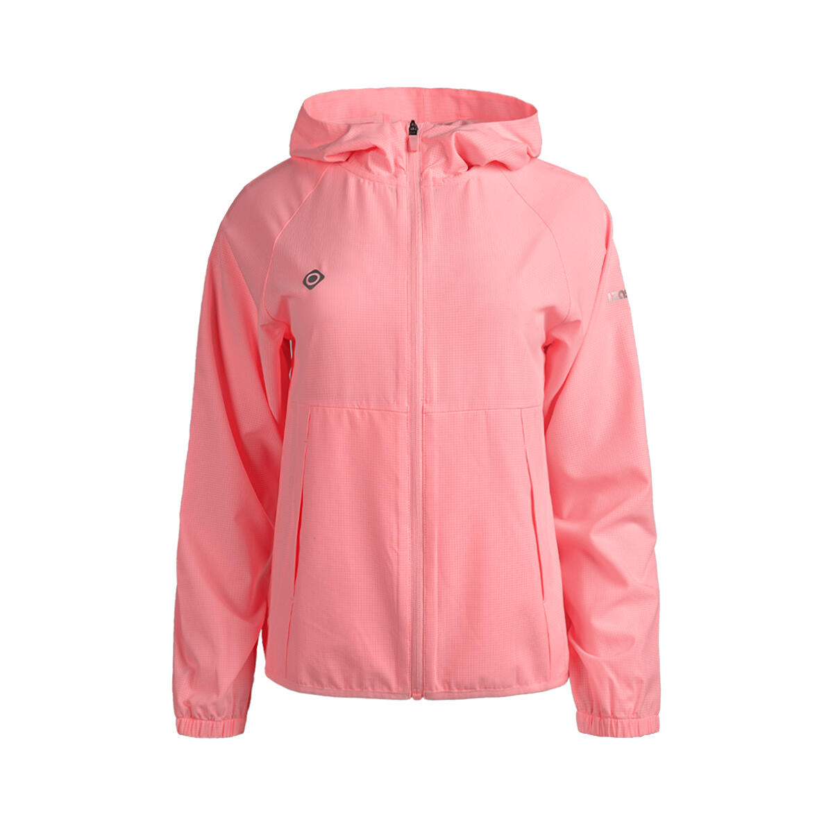 Izas - Veste Coupe-vent Enna Légère, Respirante Et Déperlante Avec Capuche - Coupe-pluie - Gris|rose - 40 M - Decathlon