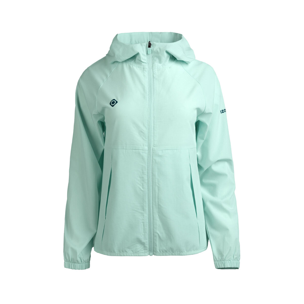Izas - Veste Coupe-vent Enna Légère, Respirante Et Déperlante Avec Capuche - Coupe-pluie - Bleu|vert - 52 2xl - Decathlon