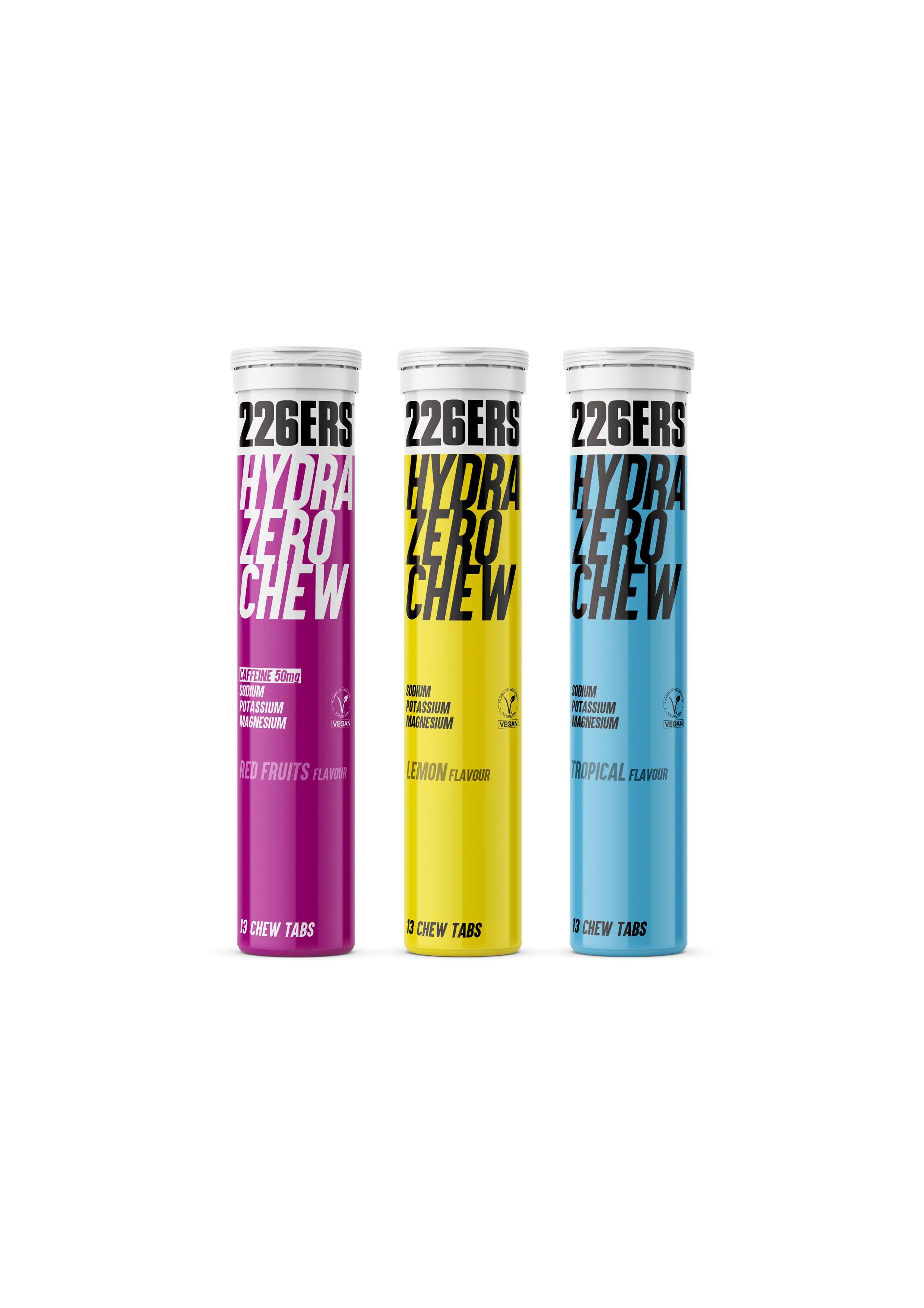 HYDRAZERO CHEW SALTS 13 Tabs RED FRUITS CAFFEINE 6/6