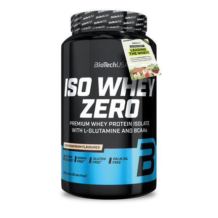 Iso Whey Zero 454 Gr Fresa