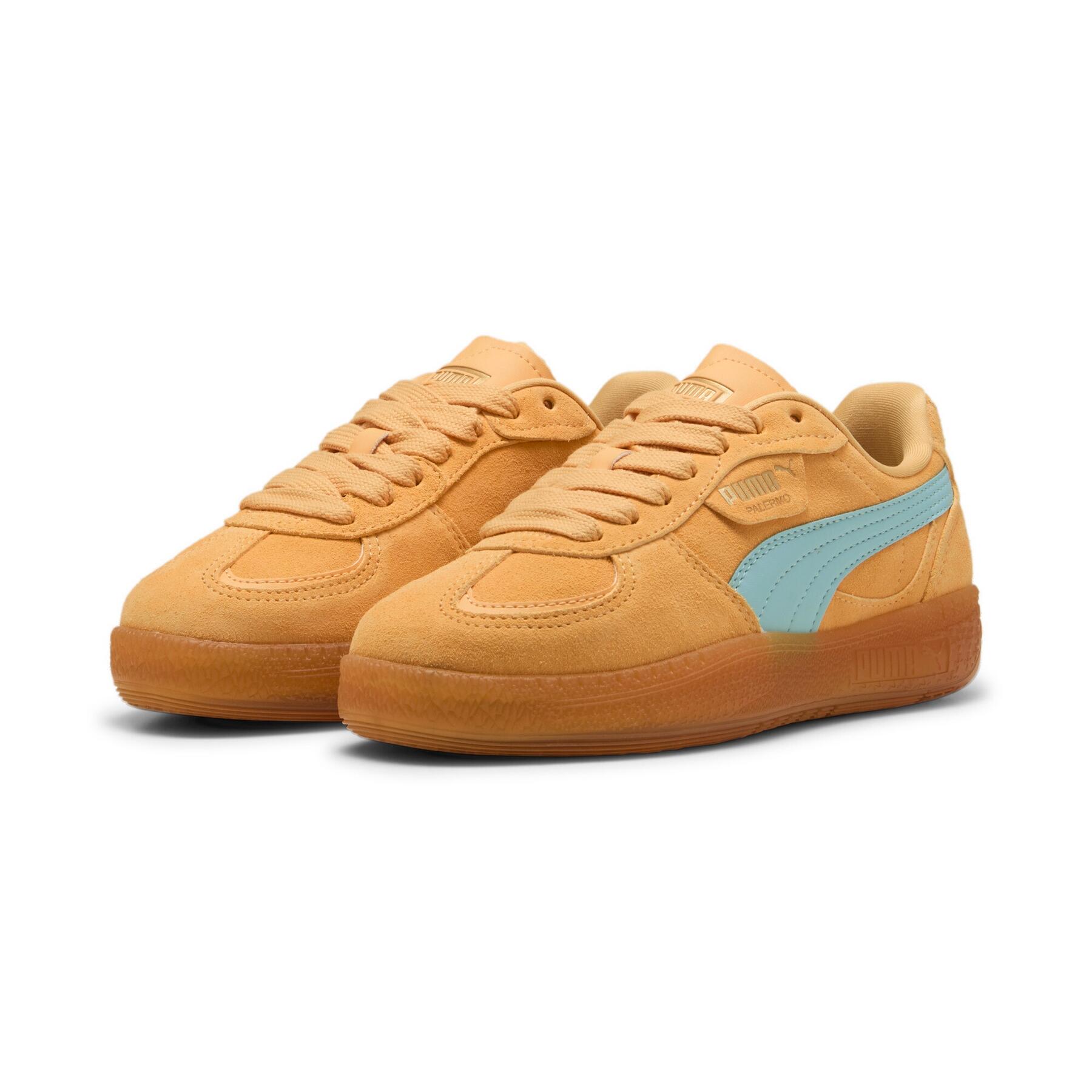 Puma - Baskets Femme Puma Palermo Moda Xtra Gum - Baskets - Orange - 41 - Decathlon