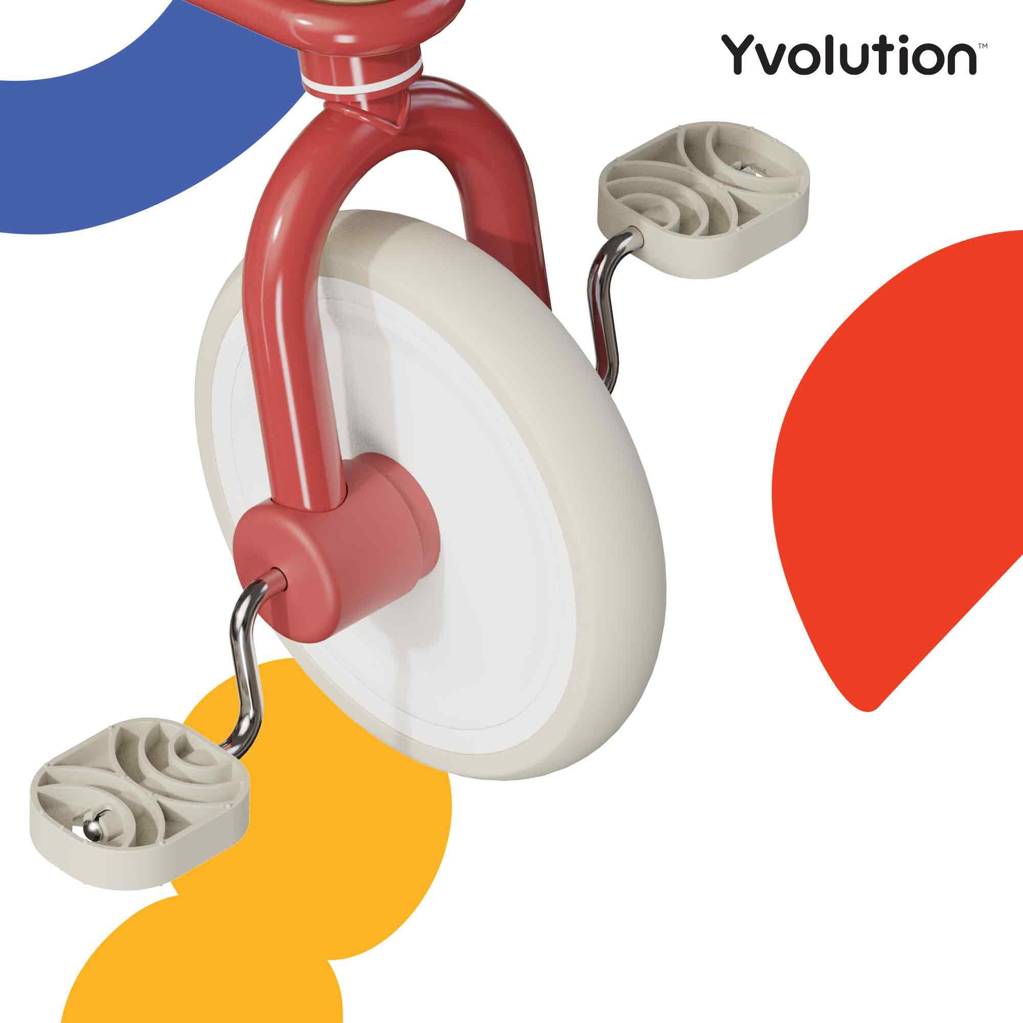 Tricycle métal confortable ergonomique Yvolution Classic trike 18mois 3ans 3/7