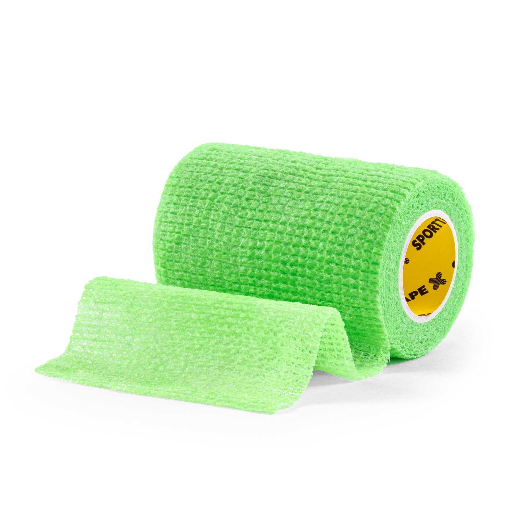 SPORTTAPE COHESIVE BANDAGE - 7.5CM x 4.5M - MINT GREEN