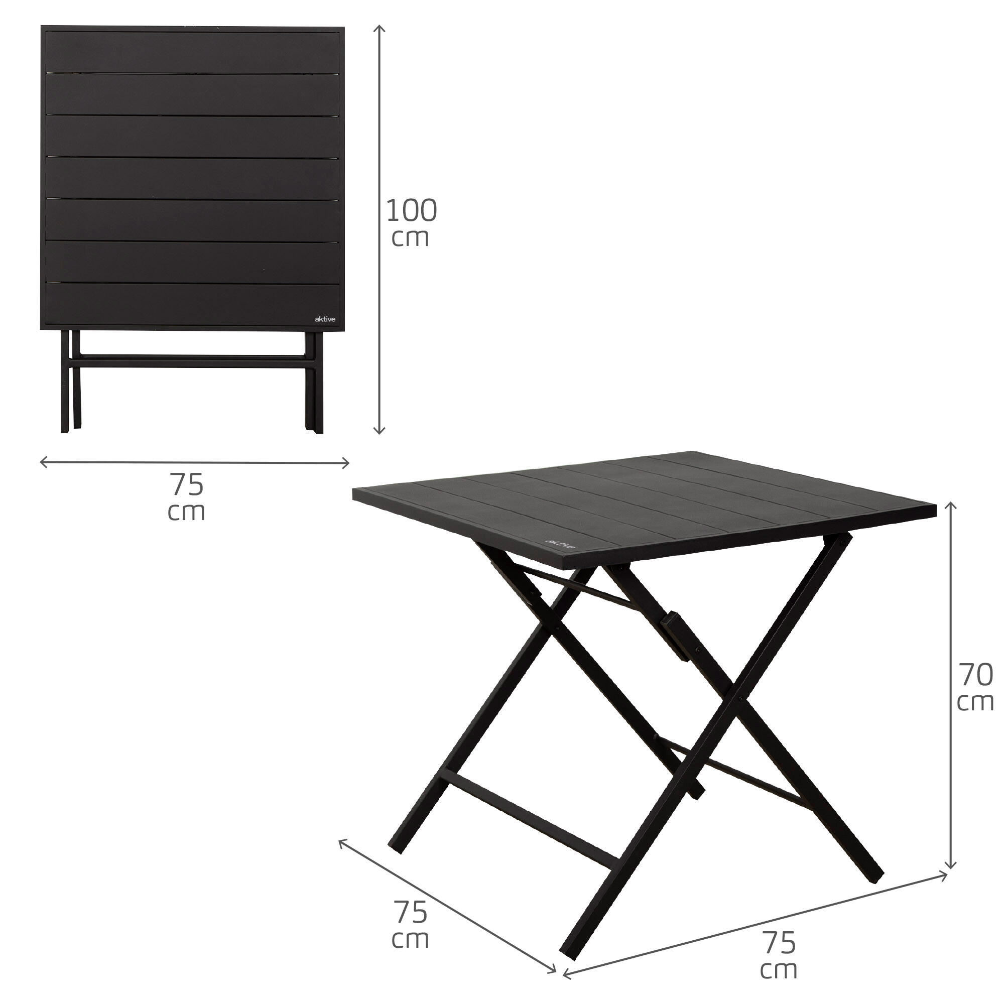 Aktive Conjunto plegable de jardín 4/7