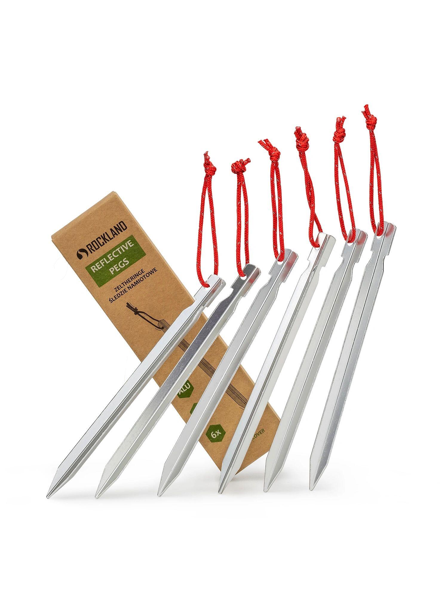 Śledzie do namiotu Rockland Reflective Pegs 6 pcs set 5/6