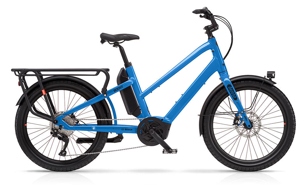 BENNO Boost 10D EVO 5 Bike - Bosch Perf 500 - Facile da usare - Machine Blue (blu)