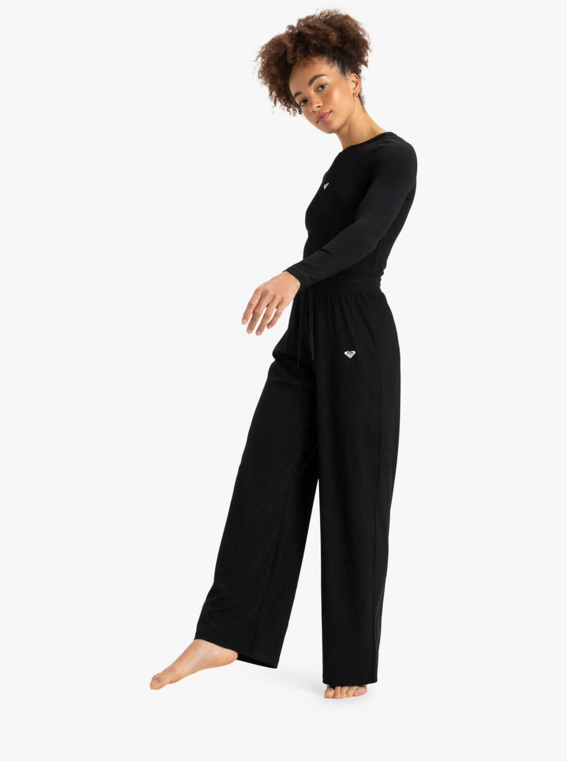 Pantalon de sport RISE & VIBE Noir Femme 5/6