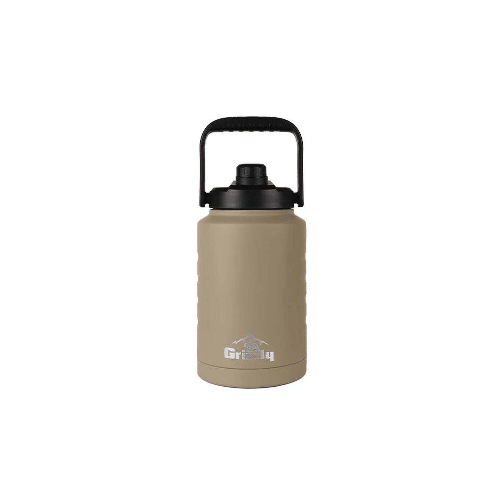 Grizzly - Termo 128oz Bottle Rubber Coated - Bouteille Isotherme - Beige - M/xl - Decathlon