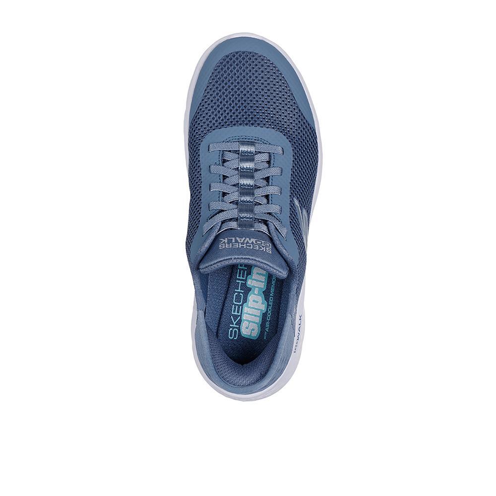Sneakers pour femme Skechers Go Walk Flex Bleu 3/5