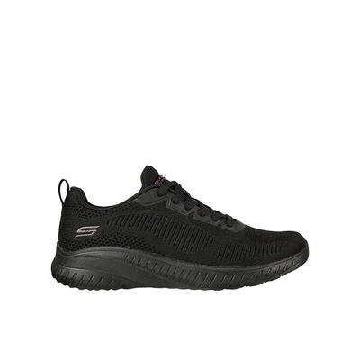 Zapatillas Skechers Mujer Bobs Sport Squad Chaos - Face Off Negras