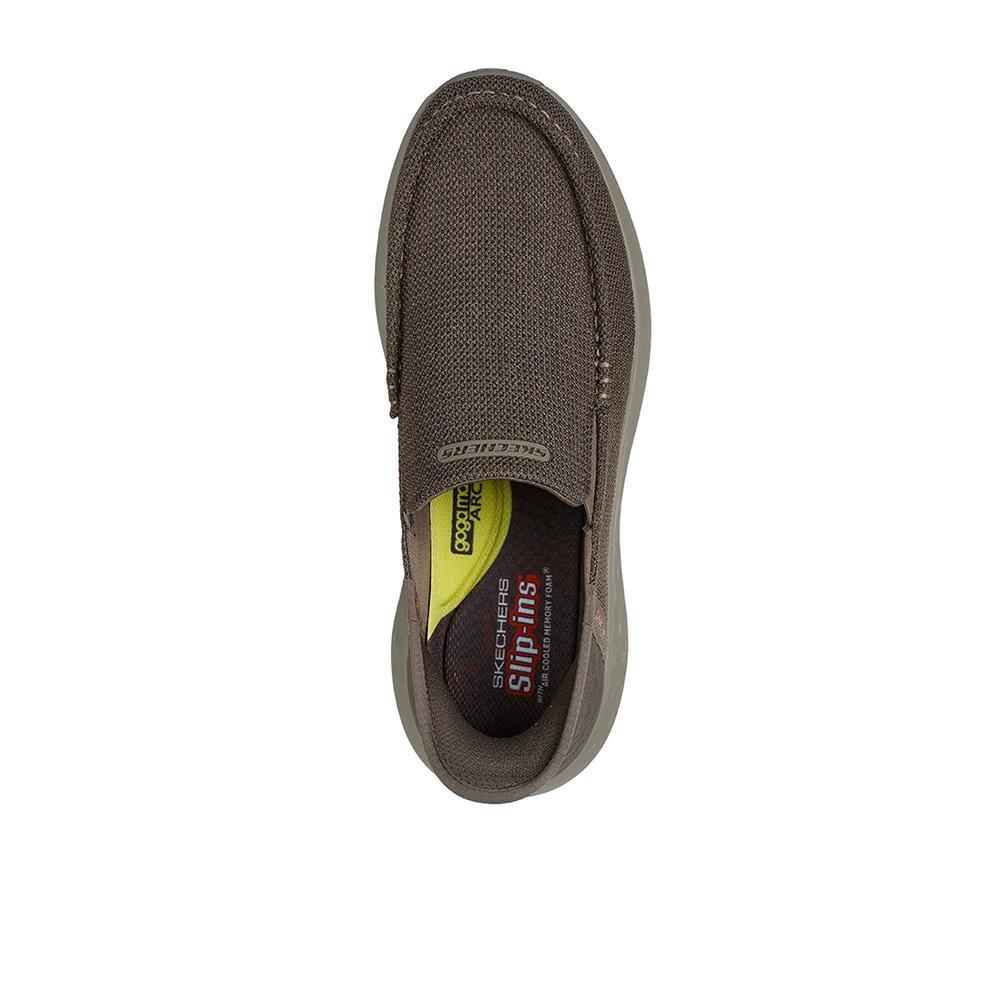 Zapatillas Mocasín Skechers Hombre Parson - Ralven Topo 3/5
