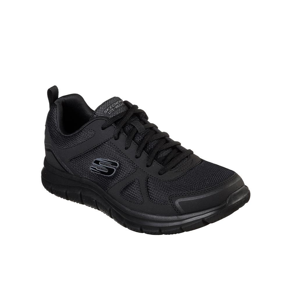 Buty na co dzień na trening męskie SKECHERS TRACK skóra siateczka 2/4