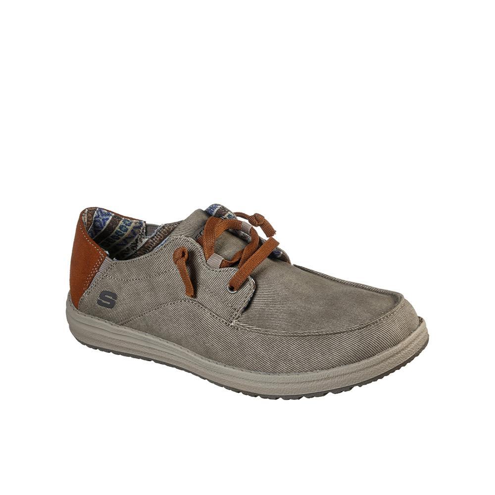 Zapatillas Mocasín Skechers Hombre Melson - Planon Topo 2/7