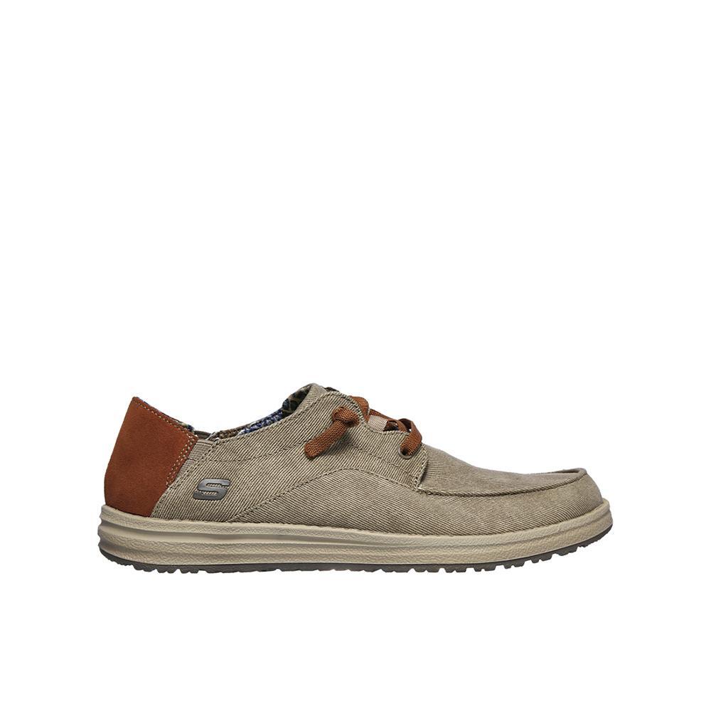 Zapatillas Mocasín Skechers Hombre Melson - Planon Topo 1/7