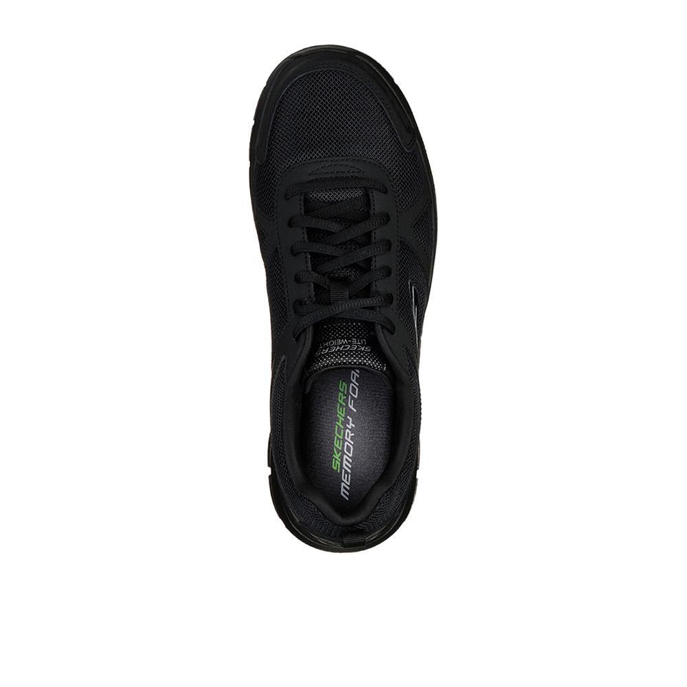Buty na co dzień na trening męskie SKECHERS TRACK skóra siateczka 3/4