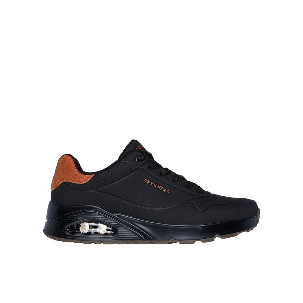Skechers - Baskets Skechers Uno-suited On Air Pour Homme - Baskets - Noir - Decathlon