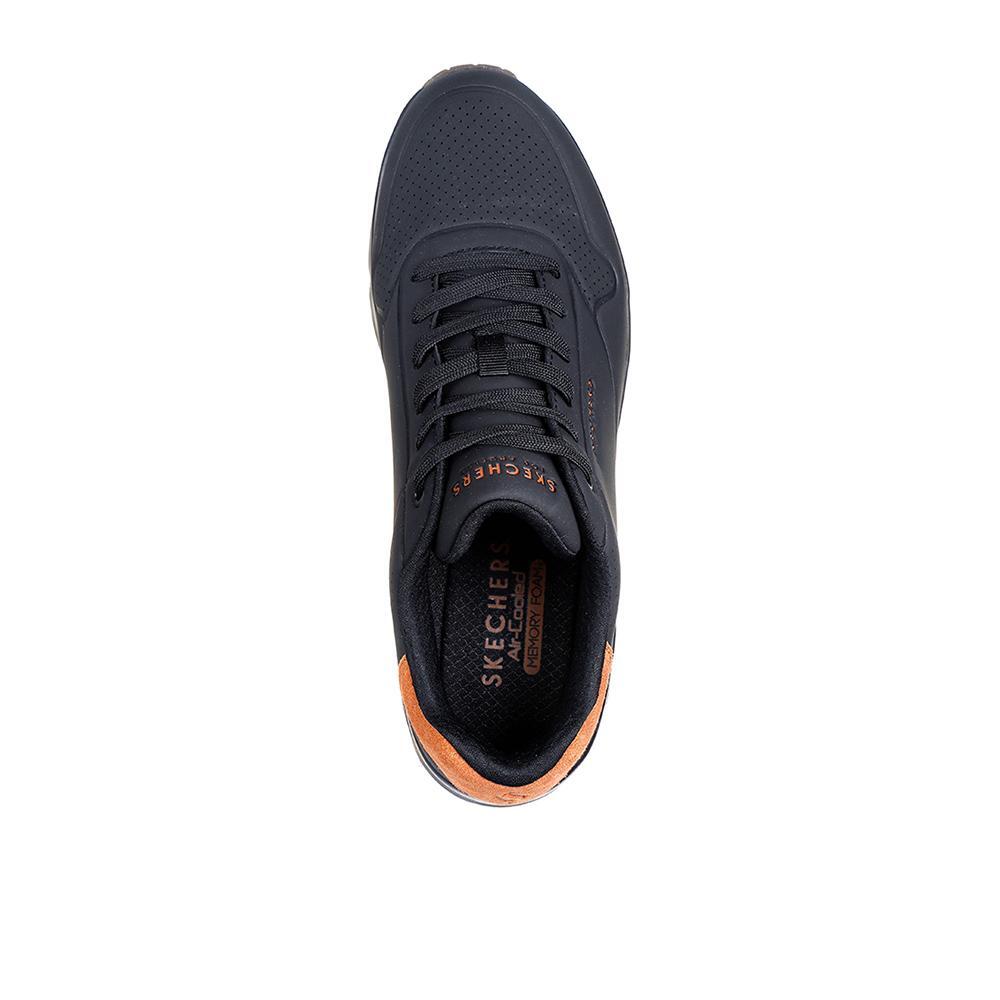 Chaussures Lifestyle Skechers Uno Suited On Air Noir Homme 3/5